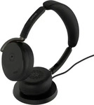 Jabra 36699-989-889, Jabra Evolve3 65 Flex UC - USB-C with Dongle - Black (Incl.