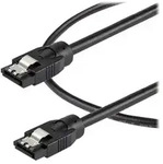 0.6 m Round SATA Cable - Latching Connectors - 6Gbs SATA Cable - SATA cable - 60 cm