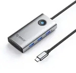 PW11 6in1 USB-C Docking Station 3x USB-A 3.0 1x USB-C PD 100W 1x HDMI 4K 30Hz...