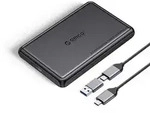 DDL25-C3 2.5" HDD/SSD USB-C 5Gb/s Disk Drive - Black
