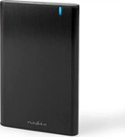 Nedis HDDE25410BK, Nedis HDDE25410BK storage drive enclosure