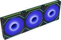 Lian Li 12RSLIN1F3B, Lian Li UNI FAN SLINF FLEX 120 Reversed (3-pack) with...