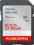 SANDISK SDSDUGN-512G-GN6IN, SANDISK Ultra GO SD - 190MB/s - 512GB