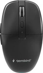 Gembird MUSW2-6B-01, Gembird Dual-mode 6-button wireless mouse - Maus (Schwarz)