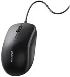 Wired optical mouse - Black - (Schwarz)