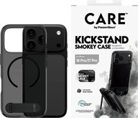 CARE by PanzerGlass CR23365, CARE by PanzerGlass Kickstand Case Smokey w. Black