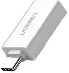 USB-C to USB 3.0 A Female Adapter White