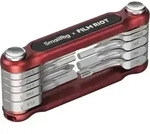 4813 x FILM RIOT 10-in-1 Folding Wrench Set with Multiple Angle Positioning Red