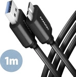 AXAGON BUMM3-AM10AB, AXAGON BUMM3-AM10AB - USB-Kabel - USB auf Micro-USB Typ B