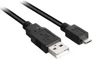 Sharkoon - USB cable - Micro-USB Type B to USB - 0.5 m