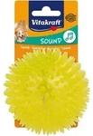 Igelball f&uuml;r Hunde aus TPR mit Quietscher 10cm
