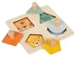 - Wooden Shapes Montessori Puzzle FSC