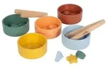 - Wooden Montessori Sorting Game with Pliers