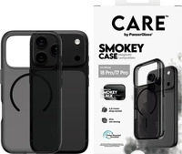 CARE by PanzerGlass CR91922, CARE by PanzerGlass Smokey Case w. Black MagSafe Apple