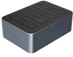 6646C3-C 4-Drive Docking Station with Offline Clone Function 2.5"/3.5" SATA...