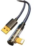 Gaming Cable S-UL012A6 Lightning (angled) / USB-A (straight) 2.4A 1.2 m - black