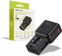 Mobile Origin MO-PW25-BLK, Mobile Origin 35W Travel Adapter - EU/US/UK/AU PW25 -