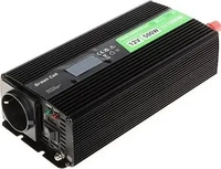 Green Cell INVGC12P500LCD, Green Cell - DC to AC power inverter - 500 Watt...