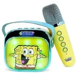 Karaoke-Lautsprecher mit Mikrofon Popsing LED - SpongeBob Schwammkopf thema