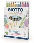 Turbo Soft Brush Pastel Colours 10 pcs BL