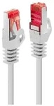 Basic patch cable - 50 cm - white - Wei&szlig; - 0.5m