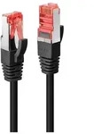 patch cable - 10 m - black - Schwarz - 10m