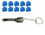 LAN port blocker with key