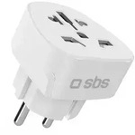 Shucko/EU Travel Adapter - Universal - White
