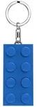 LEGO&reg; Minifigurines&trade; Keychain Light 2x4 Brick Blue