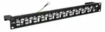 by Logon blank keystone patch panel - 1U - 10" - unequipped