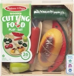 Melissa & Doug 6074881, Melissa & Doug Food Play Wooden Cutting Food