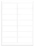 - multi-purpose labels - 700 label(s) - 99.1 x 38.1 mm