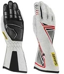 Sim-Racer Gloves G39 - White - Medium - Sim Racing Zubeh&ouml;r