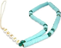 GUESS pendant GUSTPEARP Phone Strap blue/blue Heishi Beads