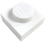 Iconic 1x1 Plate Night Light - White
