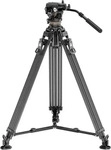 Neewer LL55, Neewer LL55 Video-Stativ aus Carbonfaser mit &Ouml;l-Kopf und
