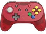 Brawler64 Pro - Watermelon Red - Wireless Controller - Nintendo 64