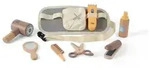 Barber set wood in giftbox 8 pcs