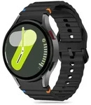 Silicone Sport Strap for Samsung Galaxy Watch 4 / 5 / 5 Pro / 6 / 7 / FE - Black