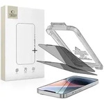 Quick Set Spy+ 2-pack Privacy Glass for iPhone 13 / 13 Pro / 14 / 16e / 17e
