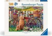Ravensburger 12000209, Ravensburger Cute Dogs In The Garden 500p