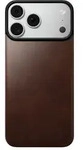 Magnetic Leather Back - rustic brown (Horween) - Magsafe - iPhone 18 Pro Max/17...