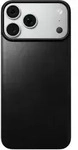 Magnetic Leather Back - black (Horween) - Magsafe - iPhone 18 Pro Max/17 Pro Max