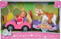 Simba 105737460, Simba Evi LOVE Evi Horse Trailer
