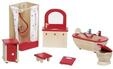 Goki - Dollhouse Furniture Bathroom