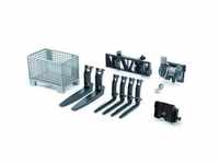 Bruder Accessories: Box-type pallet winch and forks f.frontloader