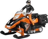 Bruder 63101, Bruder Schneemobil mit Fahrer und Zubeh&ouml;r Spielzeug