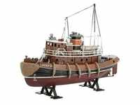 - Harbour Tug Boat plastic model kit
