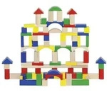 Wooden Building Blocks 100 pcs