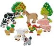 Goki Wooden Farm Animals 14pcs.